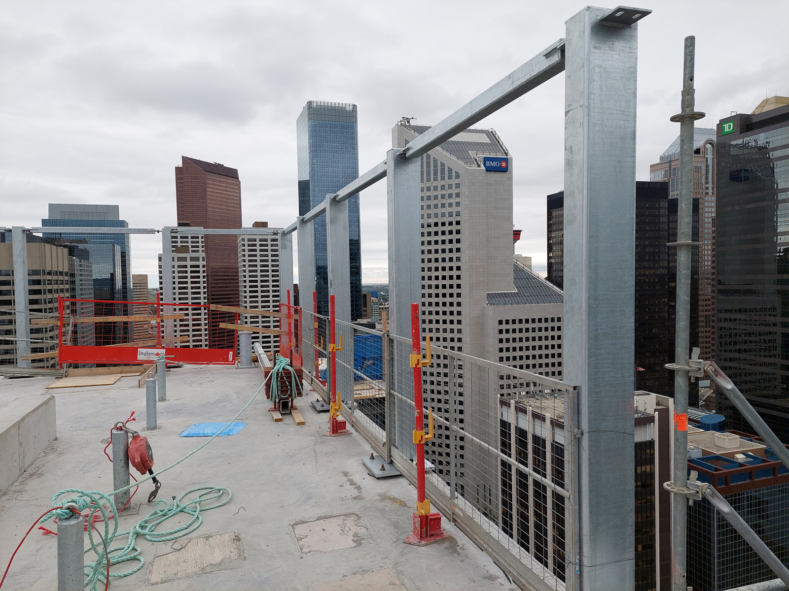 TWS-Structural-Steel-Calgary-Rooftop-Guard-Rail